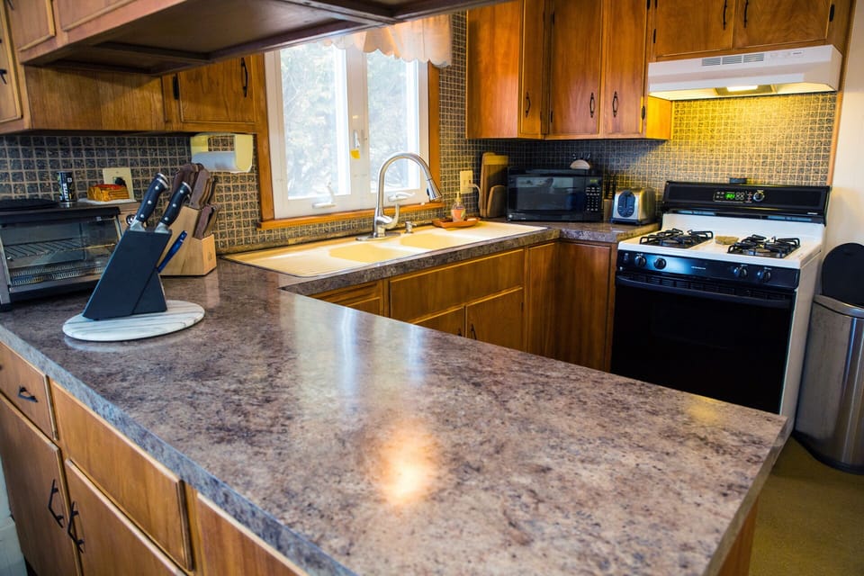 New kitchen countertop.