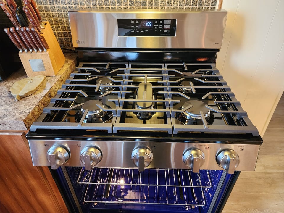 Beautiful New Stove
