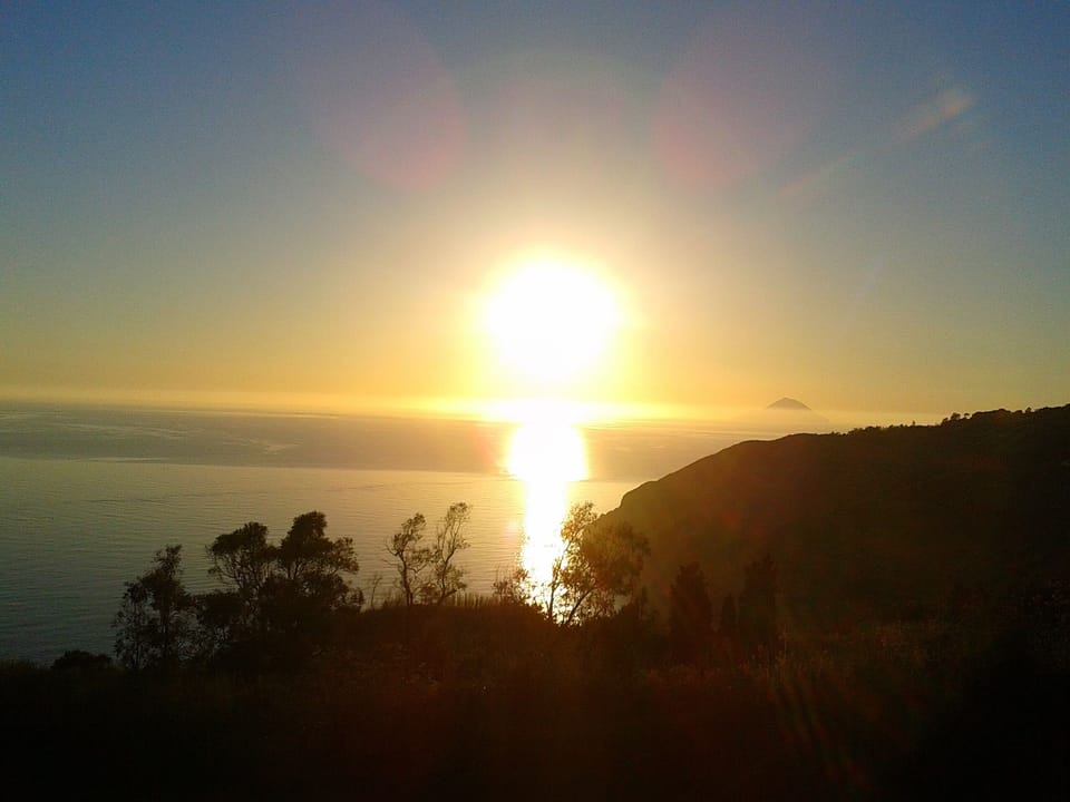 one of many sunset