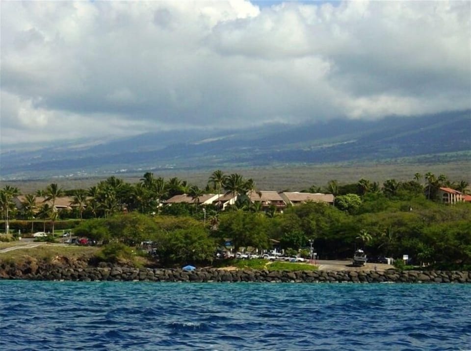A view of the complex just offshore from the Kihei Boat Ramp
