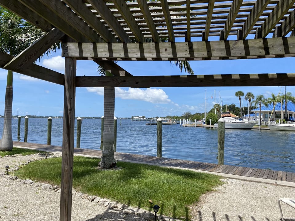 Manatee River with 120 ft dock