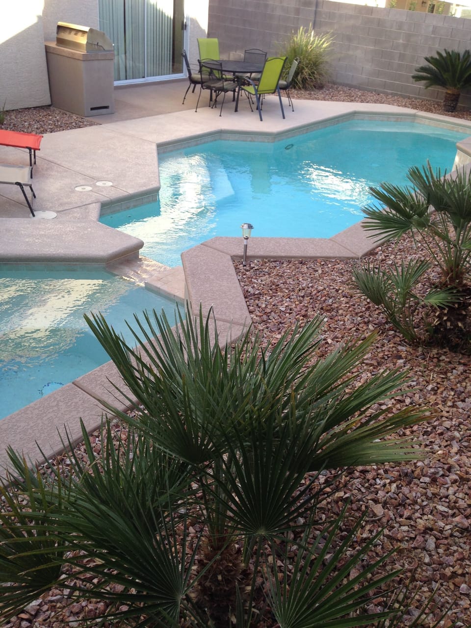 Private pool and spa