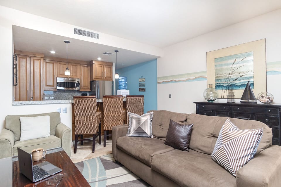 Seating area in living room