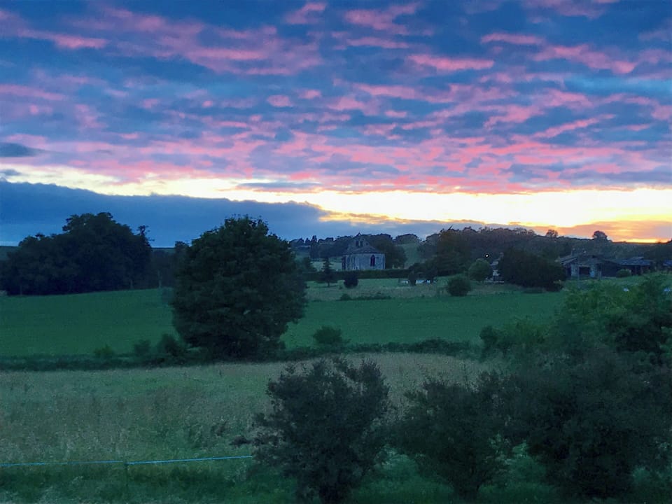 Every evening it's another glorious sunset
 - view from back patio