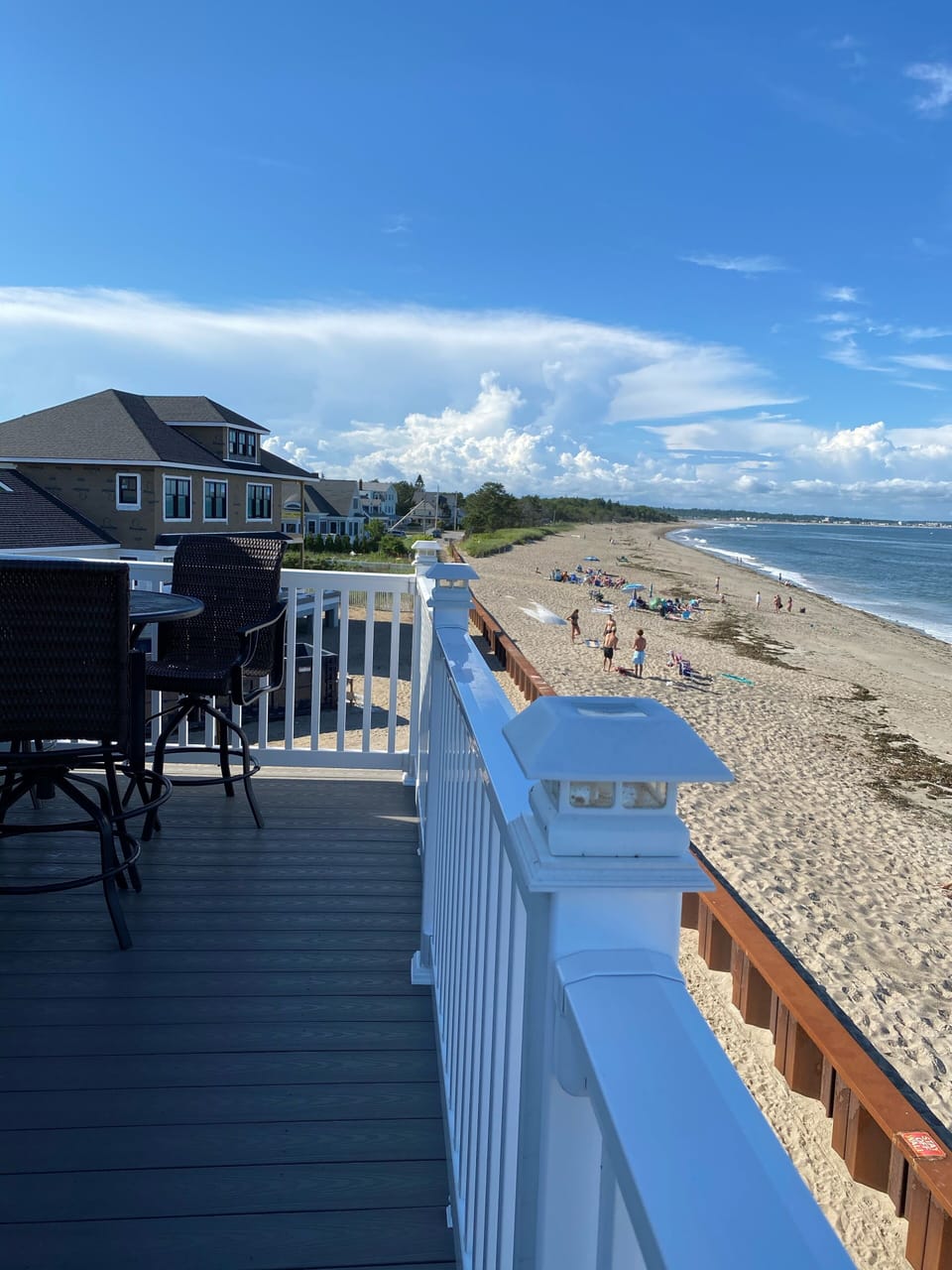 Deck off of master bedroom 