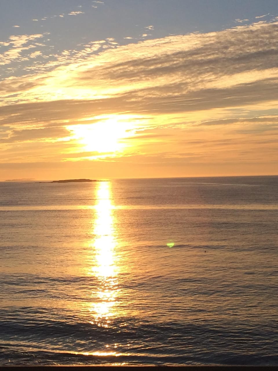  View of sunrise in all its glory!