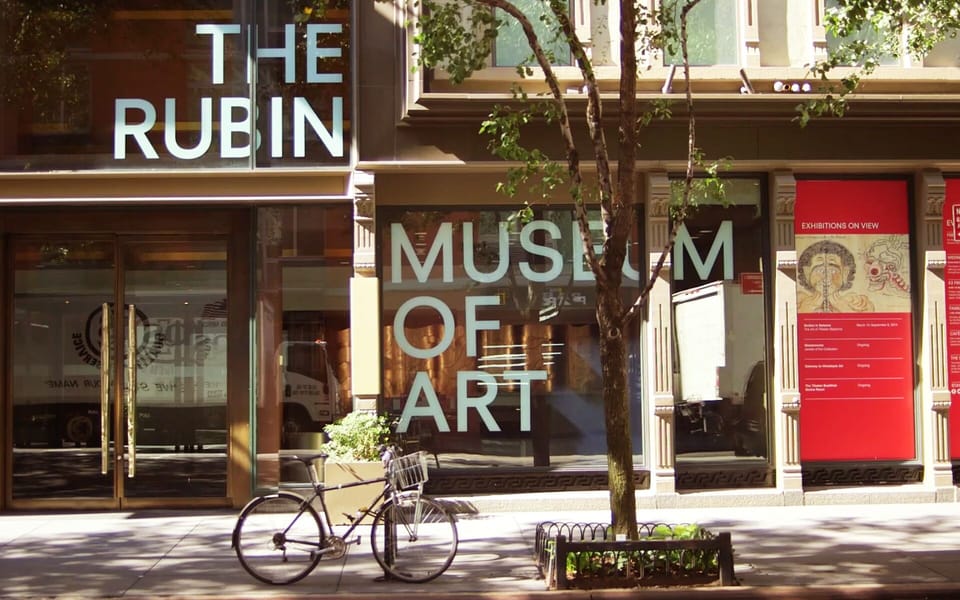 The Rubin Museum of Art is an arts oasis and cultural hub in Chelsea.