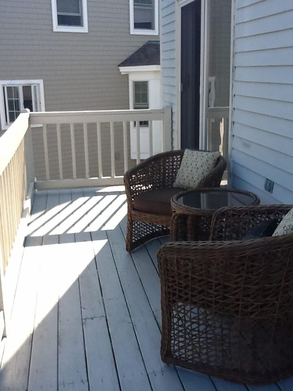 Seating on second floor desk (adjoining two bedrooms)