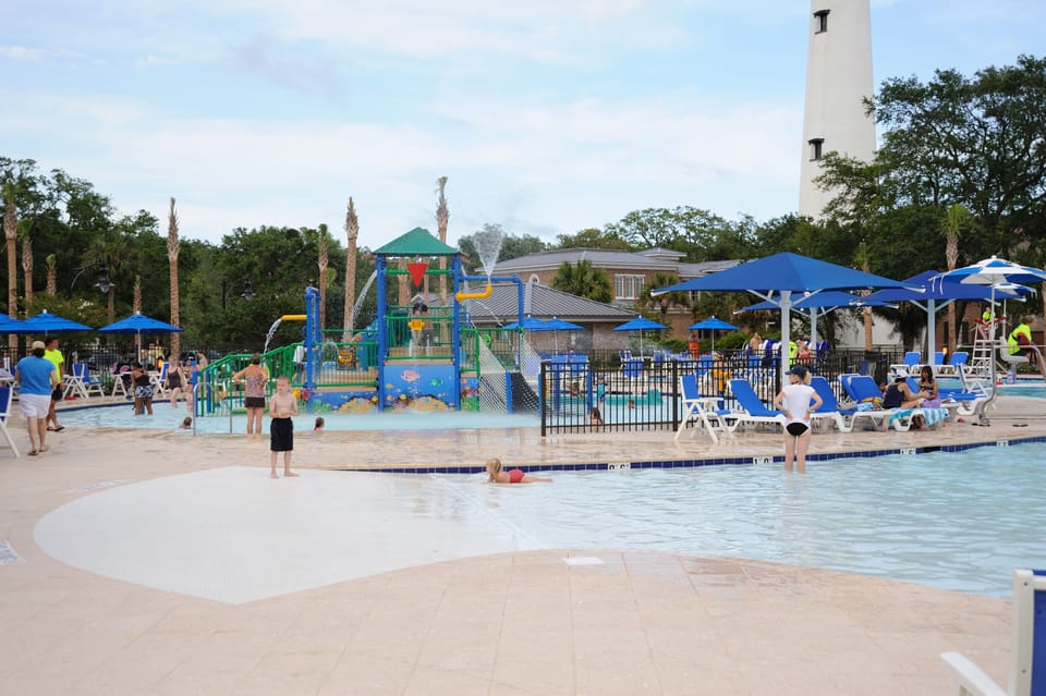 New Community Pool (view two) across street