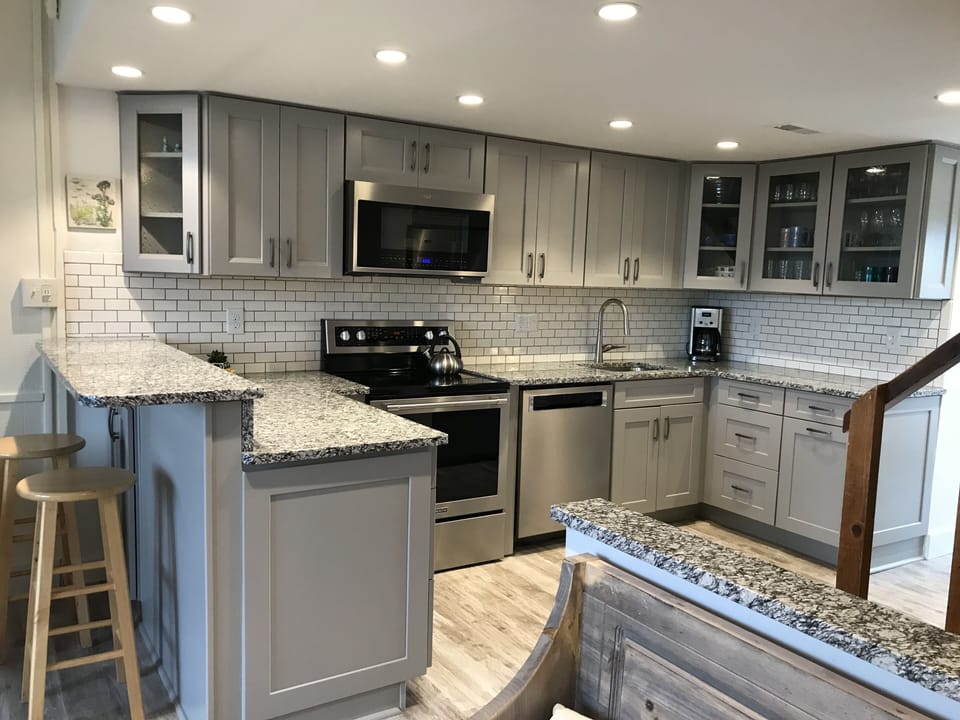 Renovated kitchen as of 05/2018
