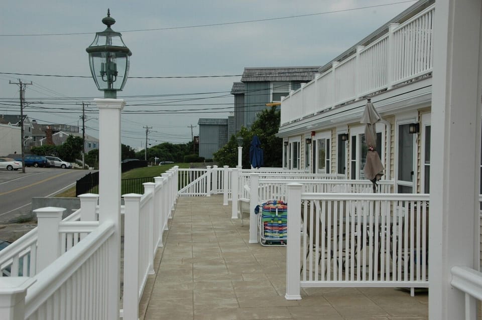 Newly installed front decks