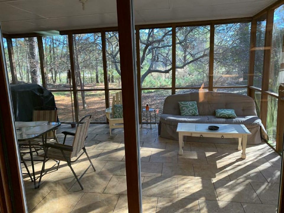 screened in patio