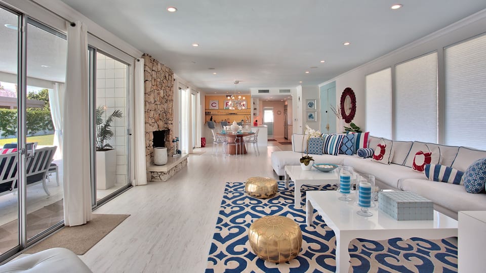 Open and spacious this combination great room is perfect for entertaining.
