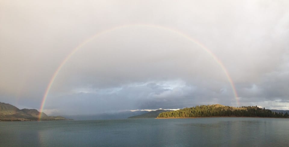 view from front porch