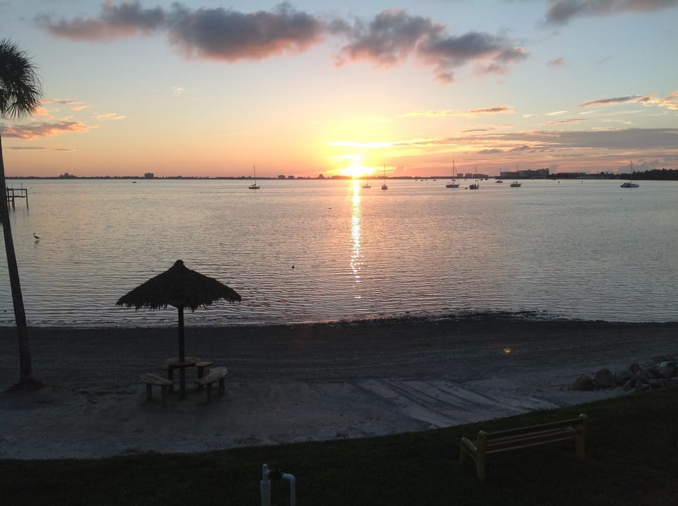Your beautiful sunset view from the condo balcony!
All photos taken 10/01/12