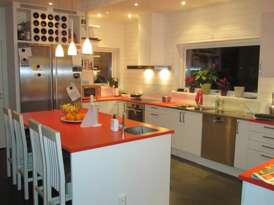 Our modern kitchen - it has everything you need