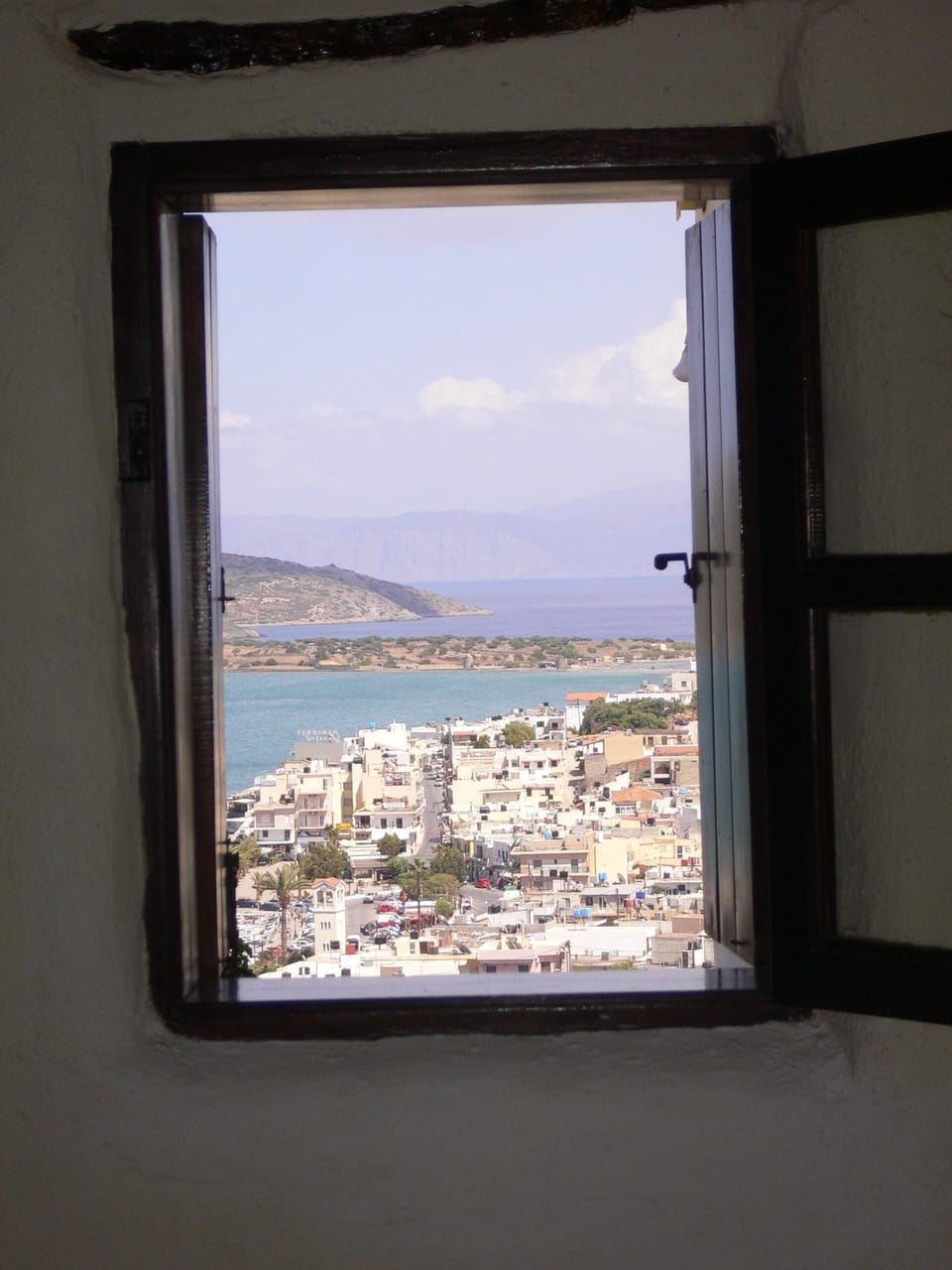 View from mezzanine bedroom window