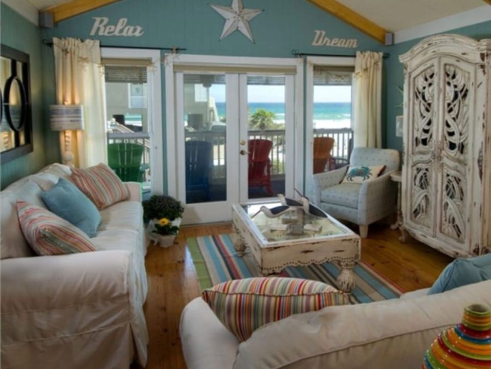 Ocean view from living room