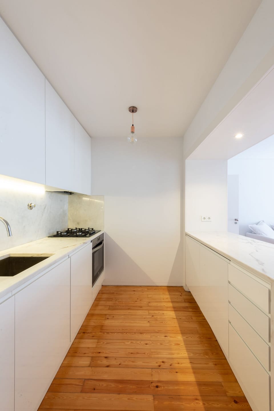 Fridge and a freezer available and a fully equipped kitchen