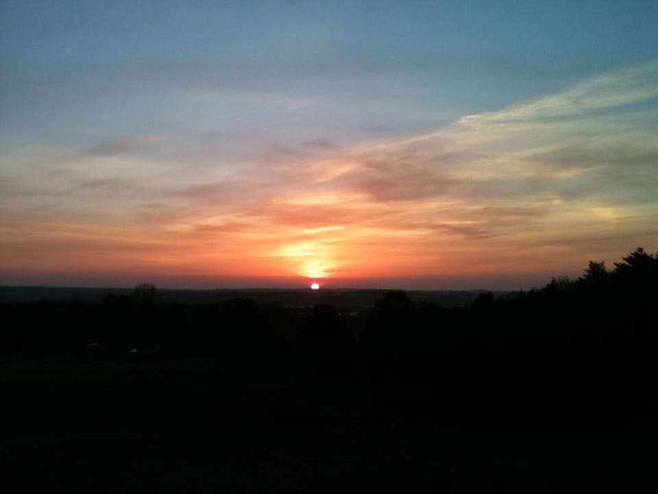Beautiful views from the balcony