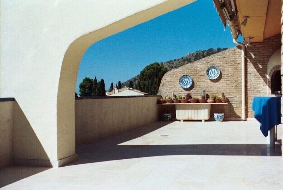 Spacious private terrace
