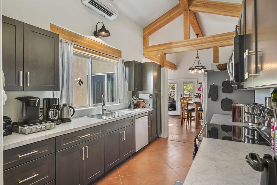 Fully appointed kitchen. Martha Stewart would stay here! Cook/Save on eating out