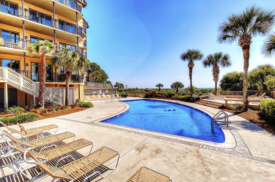 Point of View - Oceanview Condo in Sea Pines with Community Pool
