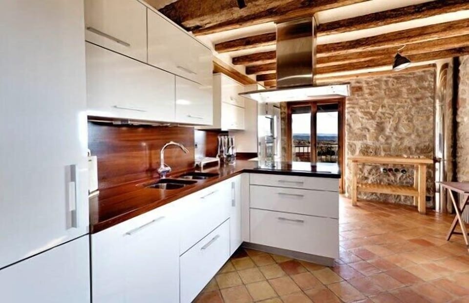 The modern kitchen of the holiday home has all the utensils, you will need