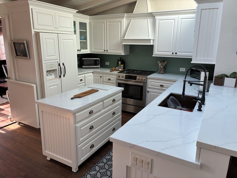 Remodeled kitchen