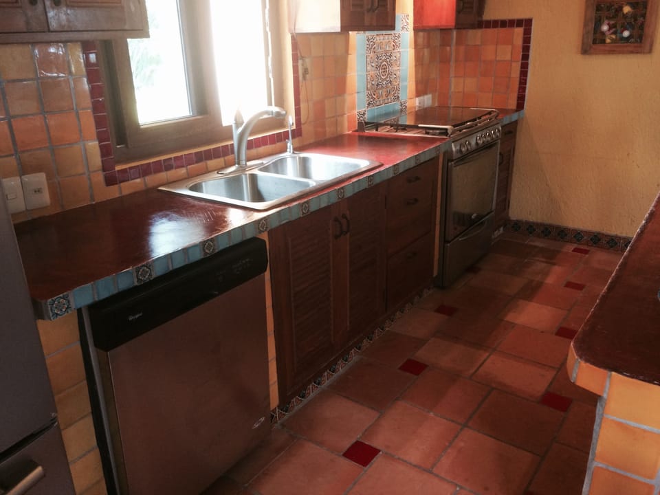 Kitchen cooking area