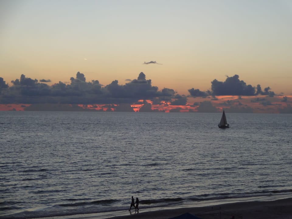 Beautiful sunsets from the living room, dining room and master bedroom
