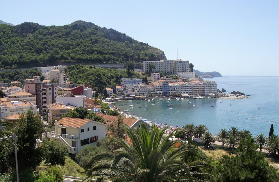 View of Rafailovici from Hotel Queen of Montenegro