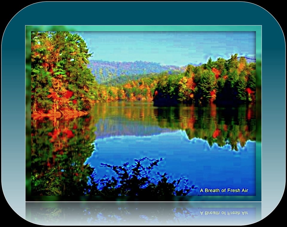 Fall on Lake Santeetlah can be breathtaking. 