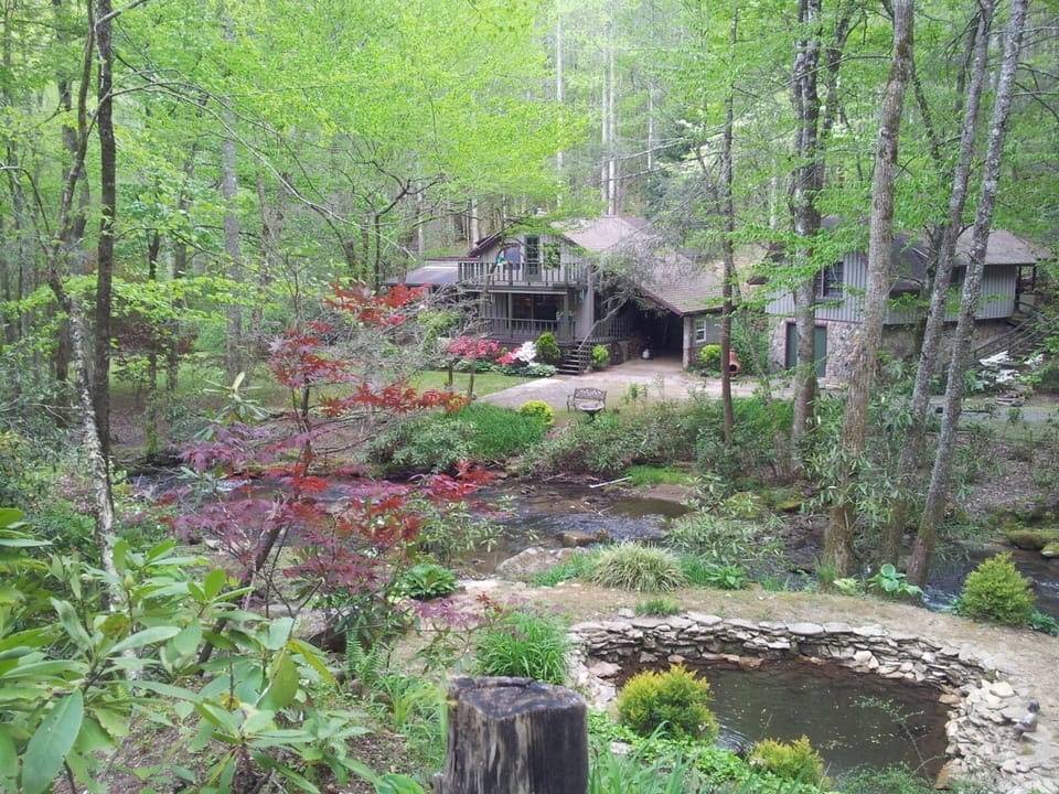 Enjoy the noise and rushing water.  Sleep like a baby.