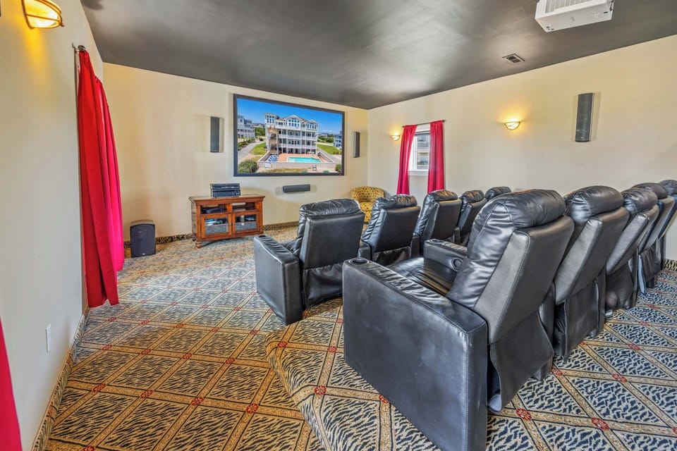 Surf or Sound Realty - 685 - Shooting Star - Theater Room -1