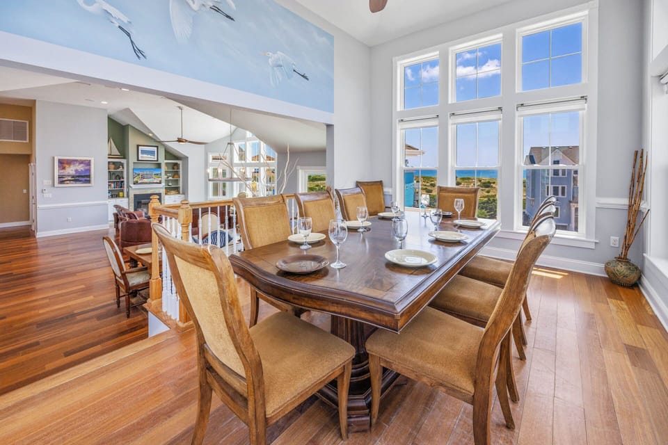 Surf or Sound Realty - 685 - Shooting Star - Dining Area -4