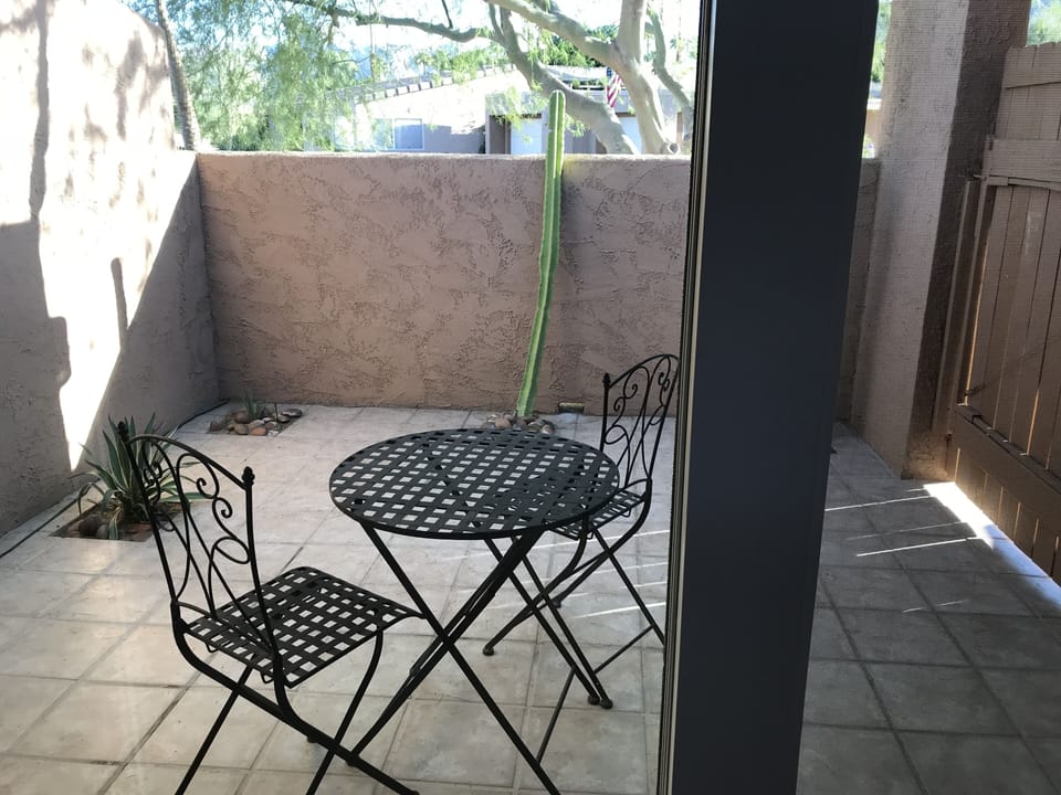 Patio off Master Bedroom