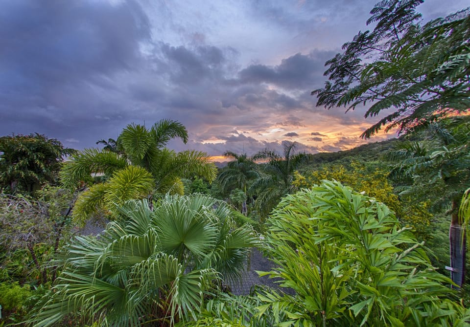 Enjoy great sunsets from the pool deck.