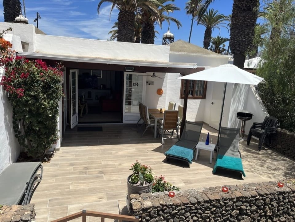 Villa Patio with covered area