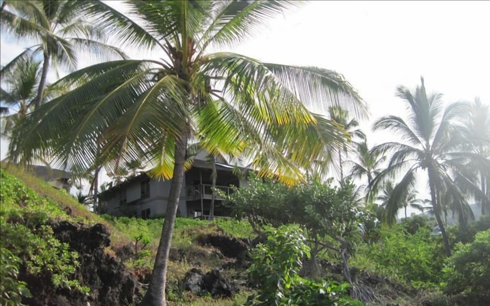 View of unit 3604 from the path along He'eia Bay