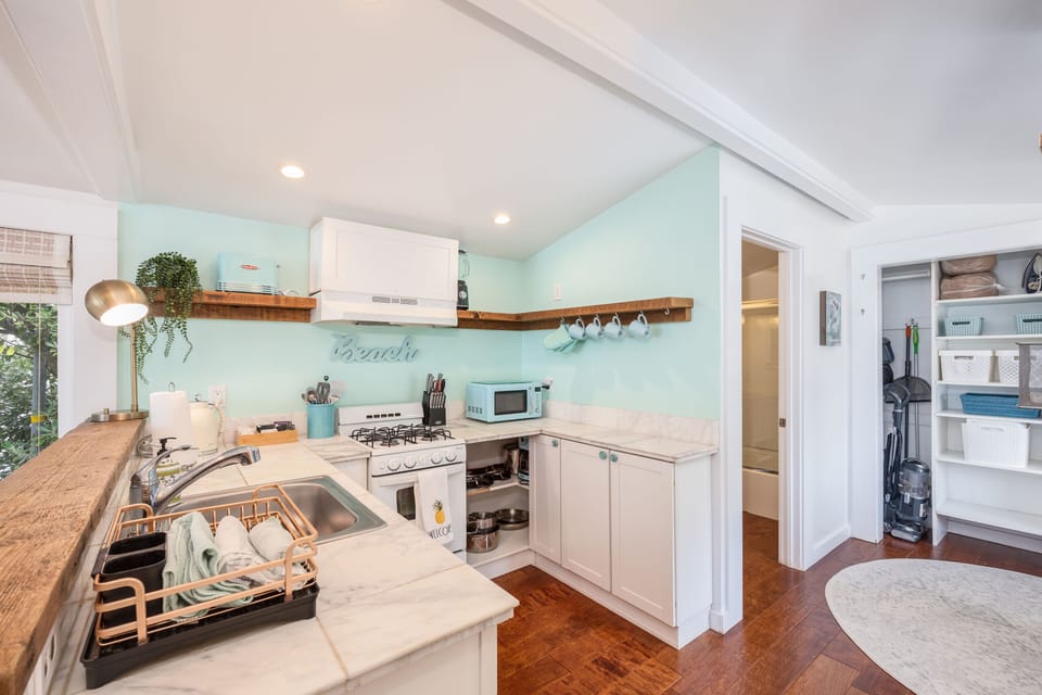 From kitchen to Closet and office space 