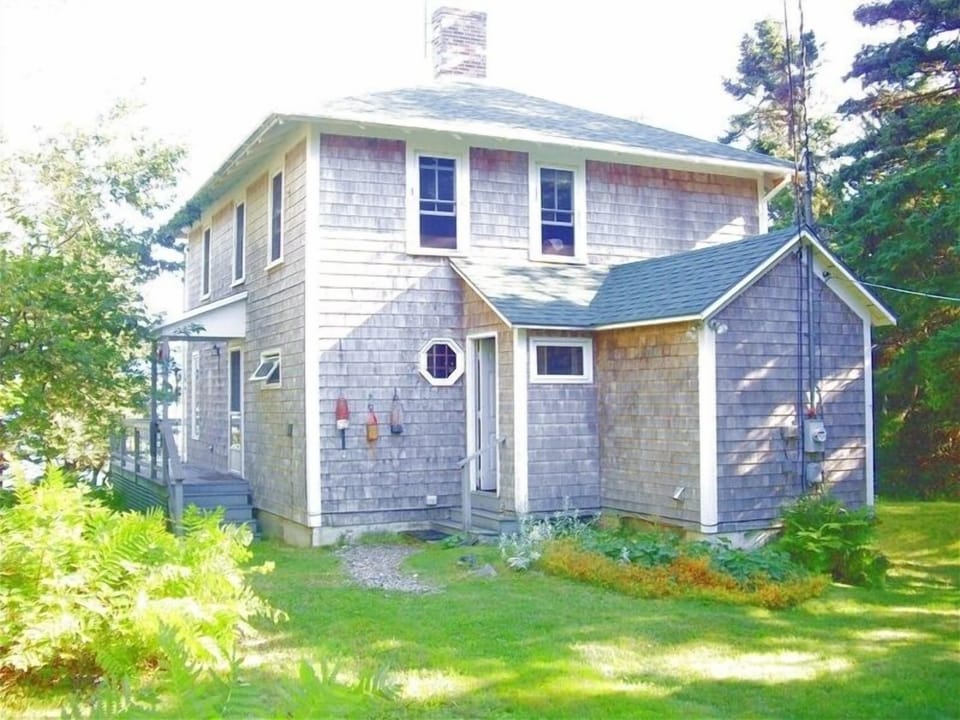 View of the house as you drive up.