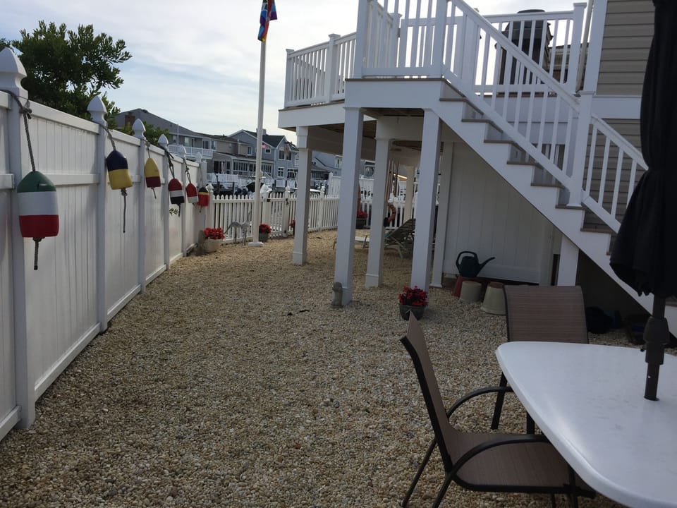 Enjoy entire ground floor backyard space 