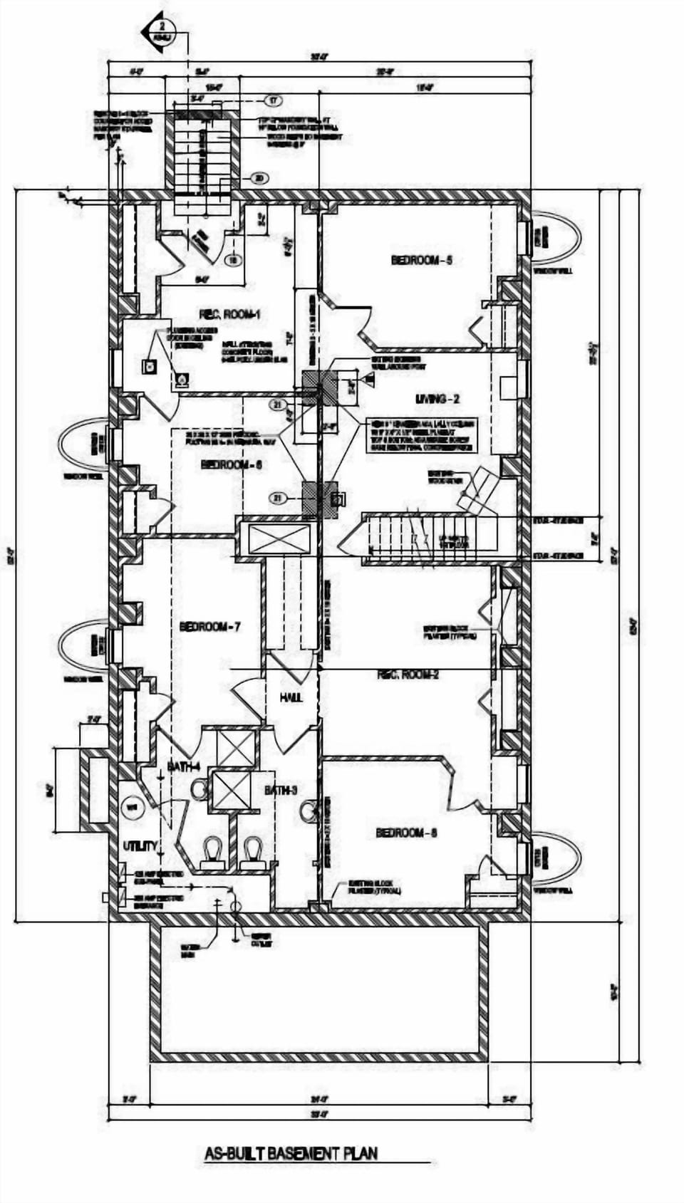 Lower Level has 4 bedrooms and 2 baths plus recreation area built in 2012.