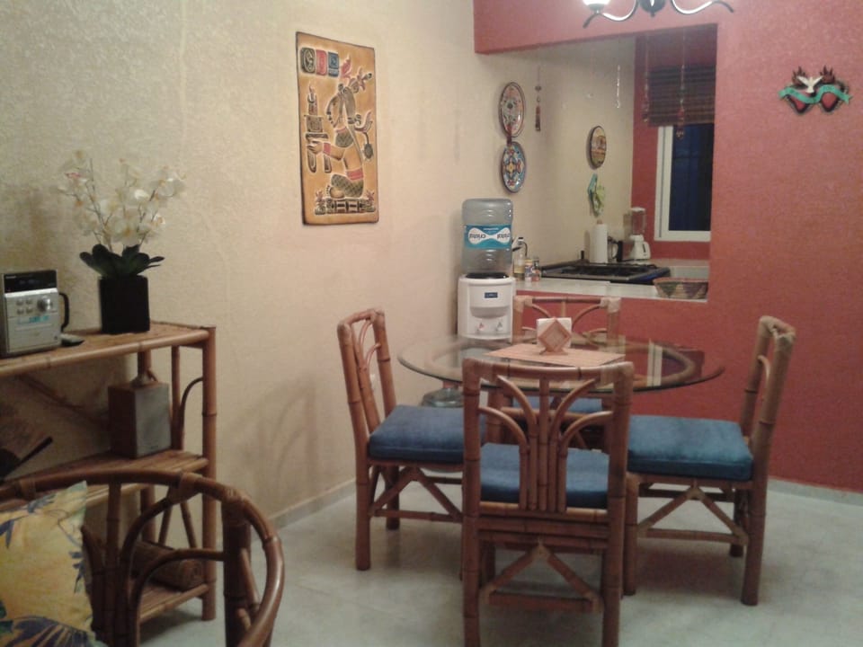 Dining Room with view of kitchen.