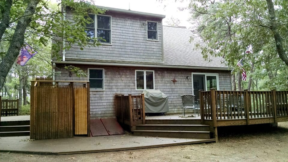 Decks and outdoor shower