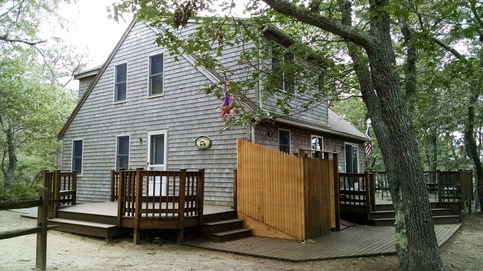 Decks and outdoor shower