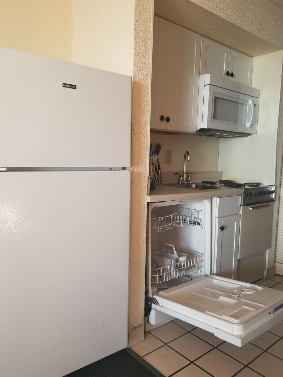 New Large Fridge, New dishwasher and Microwave!