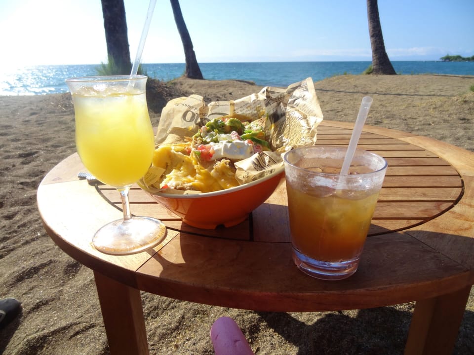 At Lava Lava Beach Club.