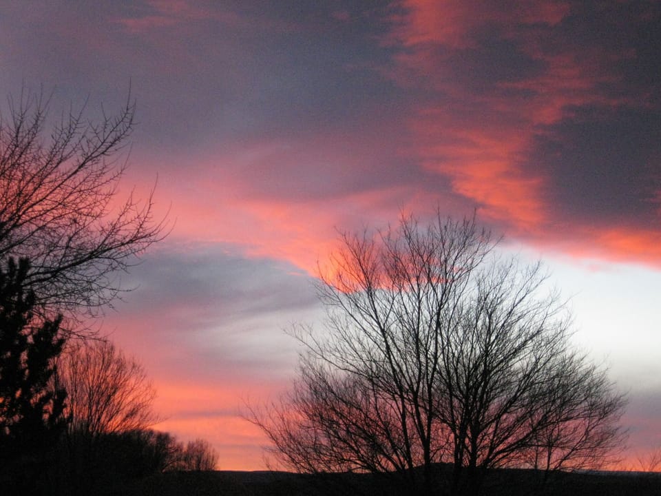 Taos sunset.